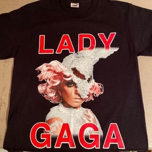 Lady Gaga Tee from Dublin O2 Arena concert. Brand new, size small.